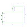 Lackierhalle 8x6x4m - beheizt - komplett mit Farbmischraum